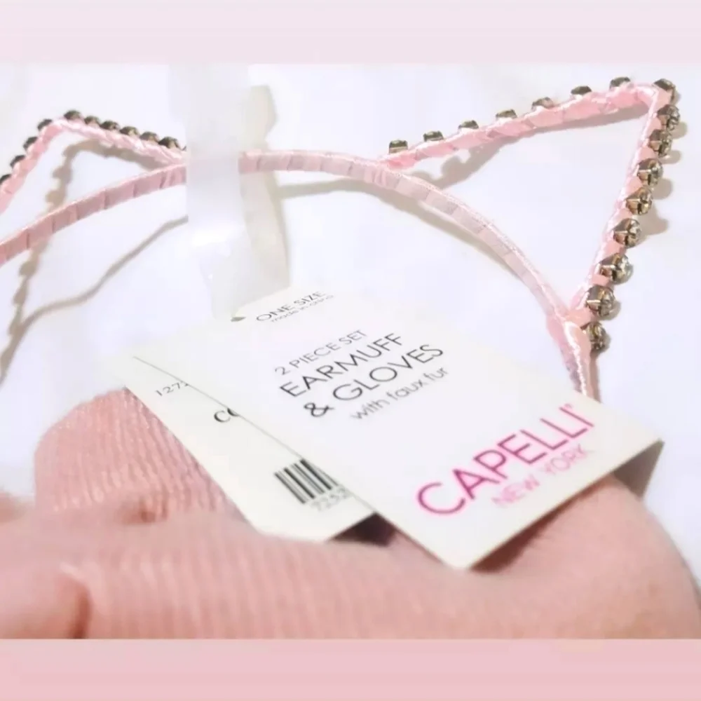 Capelli Of New York Earmuff & Gloves Set